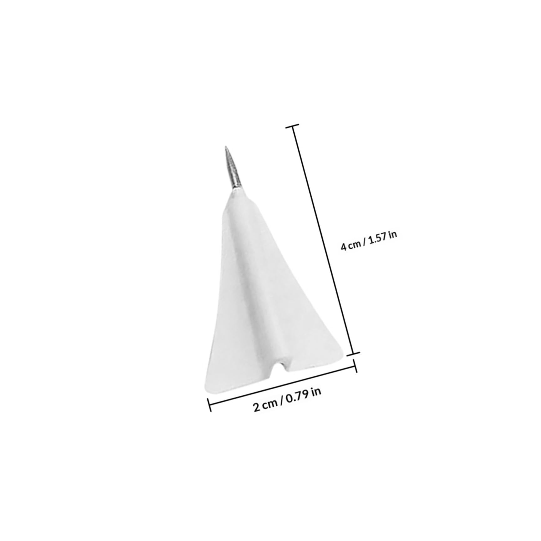 CLISPEED Lot de 12 Punaises Pratiques D’Avion en Papier 3D, Punaises Compactes pour Tableau de Liège, Accessoires Multifonctions pour Bureau et Maison, Couleurs Simples, Fixation Fiable