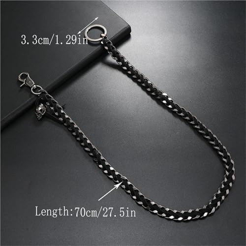 1piece 70 CM Jewelry Chain Personality Metal Trouser Men's Accessories2