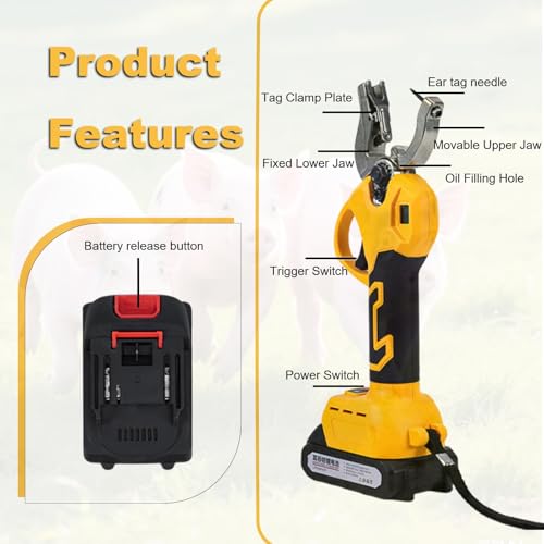 Applicateur de marquage de bétail électrique idéal pour grands élevages - 7