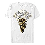 Fifth Sun Men's Crooks & Castles Medusa Short Sleeve Crew Tee, White
