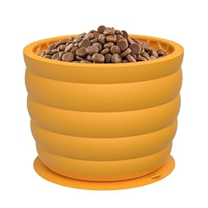 Enrichment Bowls for Dogs, Silicone Lick Bowl, Interactive Dog Bowls, Dog Feeding Bowls, Suction Cup Dog Bowl, 620ml Silicone Enrichment Bowl with Suction Cups for Small, Medium, and Large Dogs