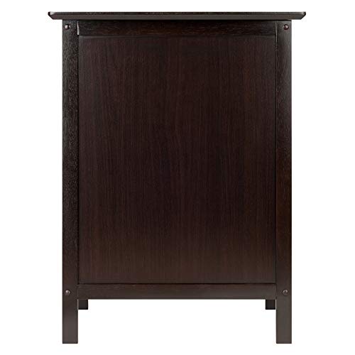 Winsome Blair Accent Table, Coffee, 18.9 X 14.96 X 25 #TOP6
