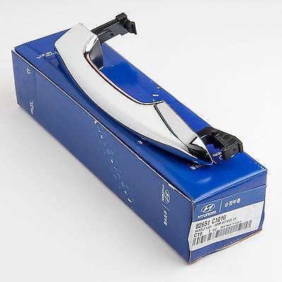 Manija de puerta exterior original de Hyundai OEM para 2015-2016 Sonata 82651-C1010 Rear-L