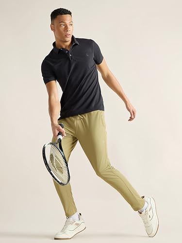 Image of Clans & Hans Men's Solid Regular Fit Polo T Shirt | Collar Tshirts | Half Sleeves |Plain T-Shirt for Men (Available in Plus Size)