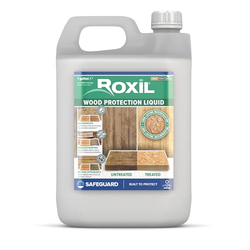 Roxil Wood Sealer Protection Liquid 1 Gallon (USA) 10...