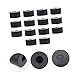 MAGICLULU 15Pcs Heavy Duty Rubber Washers Grommets for Vibration Suppression Abrasion Resistant Rubber Isolation Pads for Industrial Home Use Thick Custom
