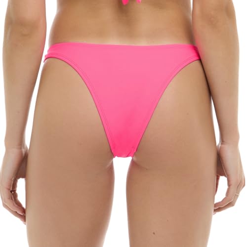 Body Glove Women's Smoothies Athena Solid Low Rise Cheeky Bikini Bottom Swimsuit4