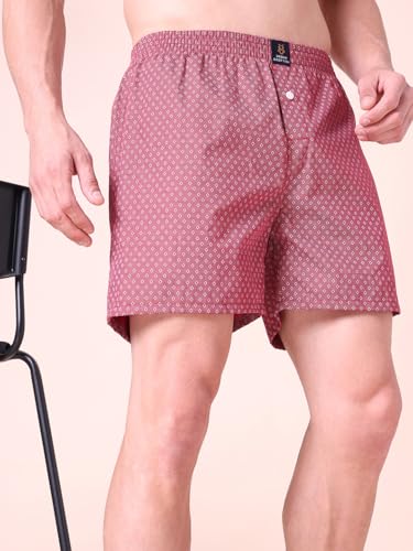 Image of Urban Scottish Men's Boxer Pants 100% Cotton Material with A Stylish Print Soft and Stretchy Elastic Waist Band Dynamic Movement and Hardwearing Stitching Breathable with A Gentle Snug Fit