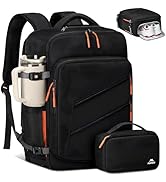 MATEIN Personal Item Backpack 18x14x8 with Shoe Compartment Detachable, Airline Approved Carry On...