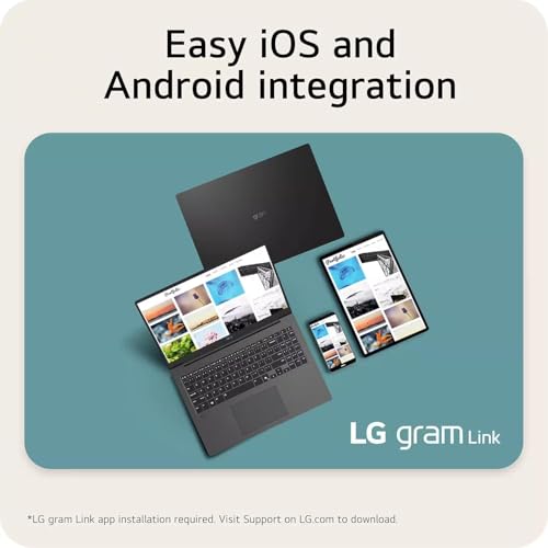 Image of LG Gram 17 Touchscreen Laptop, Intel Ultra 7 258V, 17 inch QHD+, 32GB LPDDR5X, 4TB SSD, Copilot+, Wi-Fi 7, Backlit Keyboard, Windows 11 Pro, Accessories, Lightweight Laptop for Business /Students
