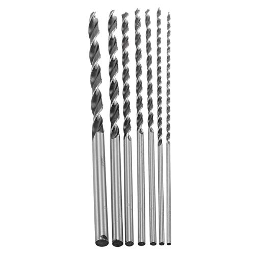 Brocas para madera 7 piezas 4-12 mm extra largas miniatura 2