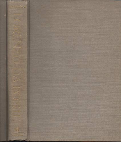 Memoirs of Lorenzo Da Ponte B0007DYKOM Book Cover