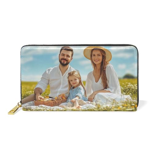 Women Photo Inserts for Wallets Purse Leather Wallet Mother's Day for Grandma Gifts