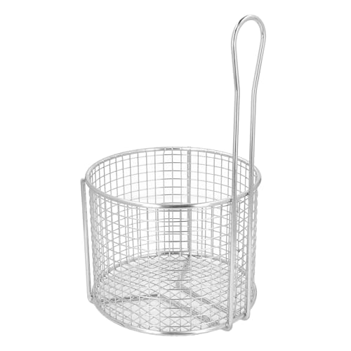 Panier à frites de qualité alimentaire en acier 304 robuste de 21 cm - 5