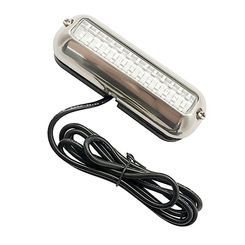 SUPVOX Waterproof Led Underwater Light for Yacht Boat Bottom Lamp Marine Scuba Light Outdoor Waterproof