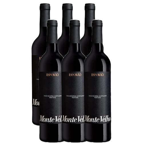 Vinho Portugues Esporao Monte Velho Alentejo 750ml Kit 6 Und