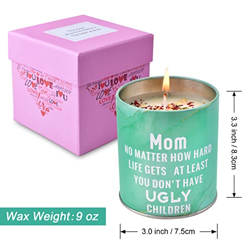 Scented Candles,Mothers Day Gifts From Daughter Son,Gifts For Mom,Mom Gifts,Birthday Gifts For Mom,Christmas Gifts For Mom,Funny Gifts Ideas For Mom,Novelty Gifts For Mothers Day,Valentines Day-9 Oz #TOP1