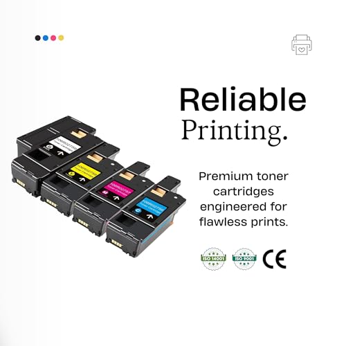 Masterpiece Do it Wiser Remanufactured Toner Cartridge Replacement for Xerox WorkCentre 6027 6025, Phaser 6022 6020 (1 Black 106R02759, 1 Cyan 106R02756, 1 Magenta 106R02757, 1 Yellow... - Image 5