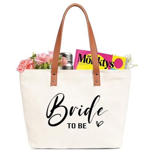 Bolsa de lona para mujer, regalos para novia miniatura 3