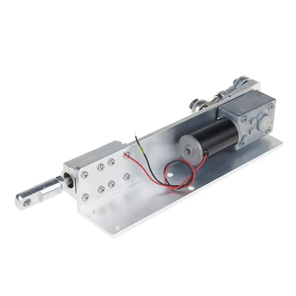 Attuatore lineare a ciclo alternativo con motoriduttore DC 12V 24V DC Corsa 70mm regolabile Trasportatore(220rpm 24V)