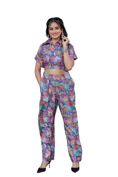 Ethnic Set Co-Ord Set Digital Print for Women-image-0
