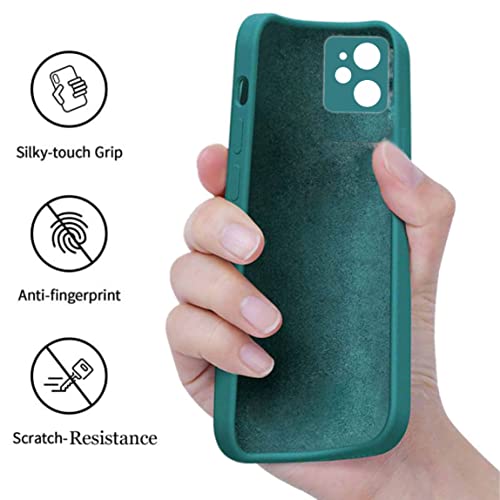 Image of A rtistque Back Cover Case for Realme C31 with Camera Protection | Shockproof TPU | Stylish Protective Design | Slim Fit | Ultra Matte | Realme C31 Back Cover - Green
