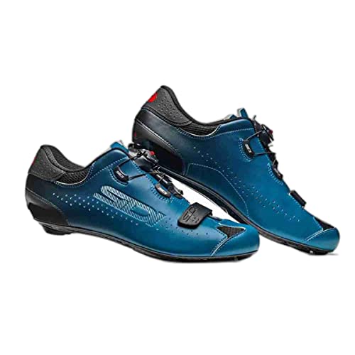 Sidi Zapatilla Sixty, Unisex Adulto, Negro/Azul, 38 EU
