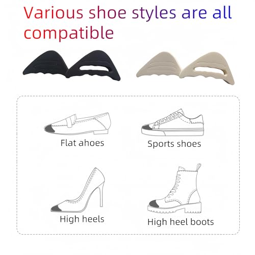 8 pares de plantillas relleno para zapatos unisex miniatura 5