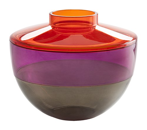 Kartell Shibuya Vase, Plastique, Violet, 27x22x22 cm