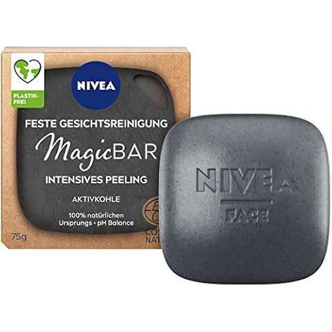 NIVEA MagicBar - Limpiador facial sólido con carbón activado Cover