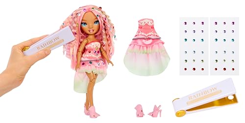 Muñeca Rainbow High Be Dazzling Adeline Rose rosa miniatura 2