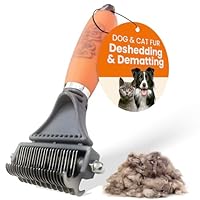 Algopix Similar Product 2 - GoPets 2Sided Dematting  Deshedding