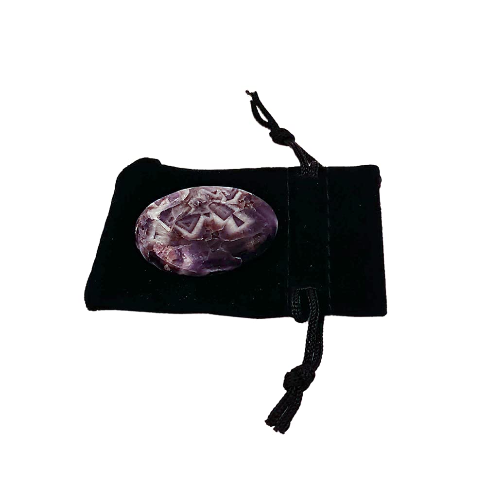 VIE Naturals Worry Thumb Stone, Amethyst, One