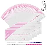 AYBUY 25 Stück Ovulationstest Streifen, mit 6 Stück Schwangerschaftstest Teststreifen, Ovolationsteststreifen mit Sensitivität 25 miu/ml (B, 25 × Ovolationsteststreifen + 6 × Schwangerschaftstest）