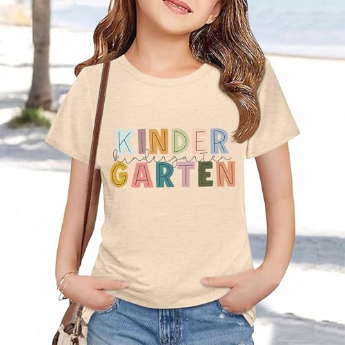 Kids Boys Girls Back to School First Day of School Tees 'Sixth Grade' Graphic T-Shirts Toddler Short Sleeve Trendy Tops4