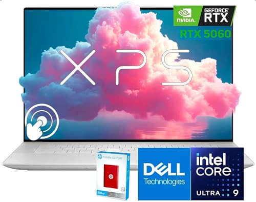 Image of 2025 New Dell XPS 16 (Premium 16) Flagship model | AI Laptop 16.3 inch OLED UHD+ (3840x2400) | Touch Screen | Intel Ultra 9 285H | NVIDIA Geforce RTX 5060 Graphics | Win 11 Pro | (32GB RAM 1TB SSD)
