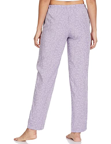 Image of Van Heusen Women's Printed Lounge Pants | Drawstrings & Side Pockets | Ultra Soft Fabric | Relaxed Fit | At home pyjamas | Everyday Comfort | Printed | Style 55306 | Available in Pack of 1 & 2