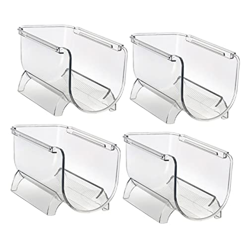 Soporte para 4 botellas de vino pequeño para refrigerador miniatura 1