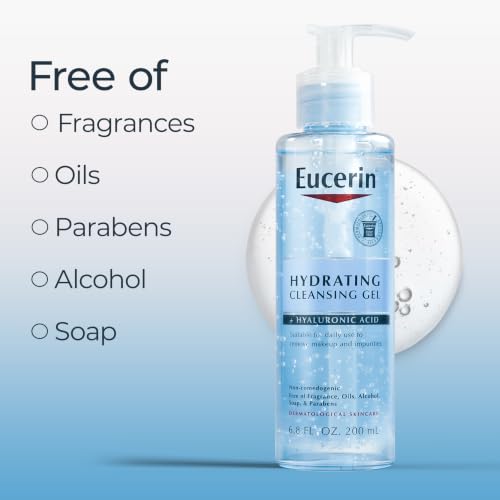 Eucerin, feuchtigkeitsspendendes Reinigungsgel + Hyaluronsäure, 200 ml (6,8 fl oz) – Ansicht 5