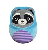 Squishmallow 8' Halloween Rocky The Raccoon in Blue Monster Costume Plush - Officially Licensed...