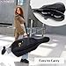 Poseidon Cello 4/4 Size, Acoustic Cello for Beginners Set with Portable Case, Bow, Bridge, Rosin, for Students & Adult String Instruments - Sparkling Black