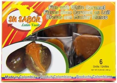 Su Sabor Figs with White Caramel/Brevas con Manjar Blanco 6 units