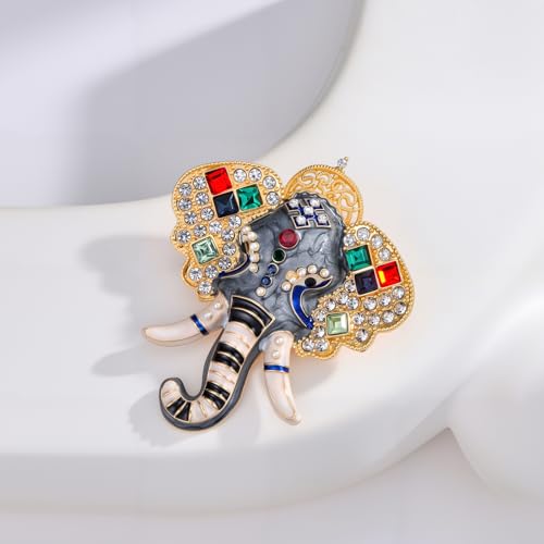 Image of Cute Animal Brooch Pins, Animal Theme Brooches Accessories for Clothes, Birthday Christmas Gift for Women