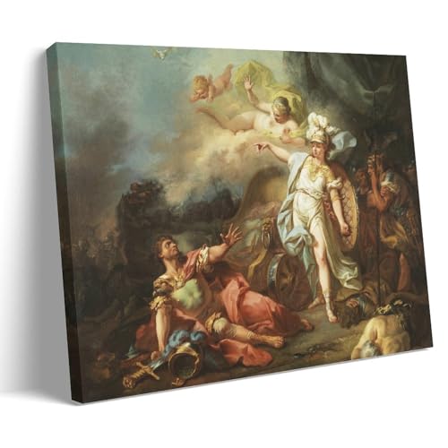 Impression sur toile Jacques Louis David art mural premium au format 30x45
