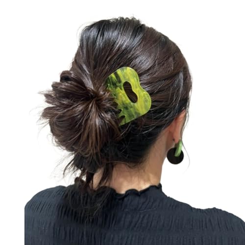 日高アクリル工芸 eME first collection ヘアコーム tayu 11色 (clear green orange)