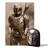 Puzzle lenticular en caja 3D The Mandalorian