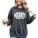 Comfort Colors Merry Christmas Sweatshirt, Christmas Sweater, Holiday Sweatshirt, Merry and Bright, Christmas Party, Winter Shirt