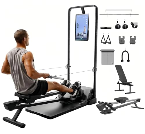 Speediance Smart Home Gym System, Gym Monster višenamjenski Smith Machine Home Gym Power Cage, prijenosni kabelski uređaj za vježbanje kod kuće, Fitness trening snage za cijelo tijelo (Family Plus)