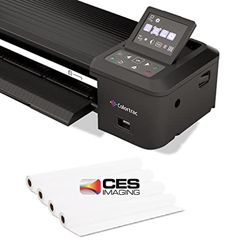 SmartLF 36-inch Wide Color Scanner and 4 Rolls 36