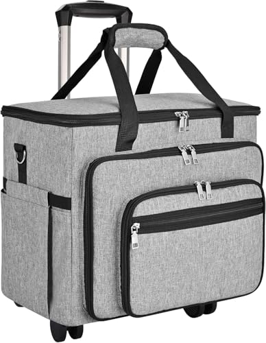 Bolsa para profesores con ruedas y plataforma desmontable multifuncional